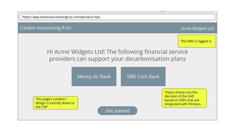 Separate Permission Flow - FSP Offer UI